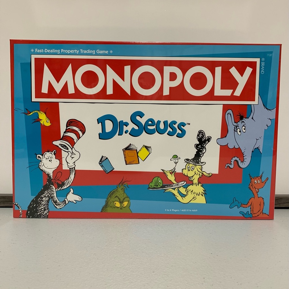 Monopoly®: Dr. Seuss Edition Board Game-New